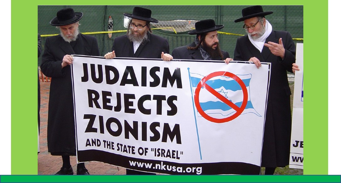 Judaísmo y Sionismo son cosas distintas